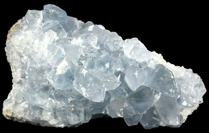 Sky Blue Celestine (Celestite) Crystal Cluster - Madagascar #54823